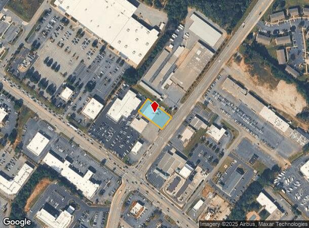  121 E West Pky, Anderson, SC Parcel Map