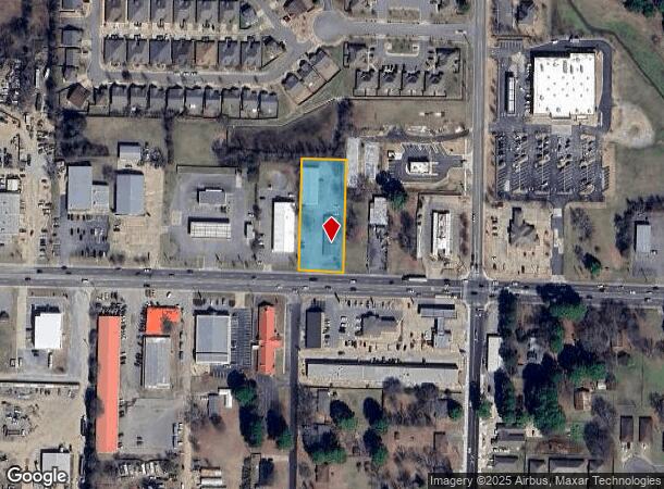 1810 E Oak St, Conway, AR Parcel Map