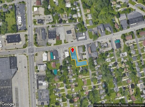  4085 Seneca St, Buffalo, NY Parcel Map