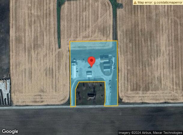  5330 W 800 S, South Whitley, IN Parcel Map