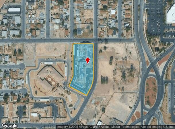 1731 Yale St, North Las Vegas, NV Parcel Map