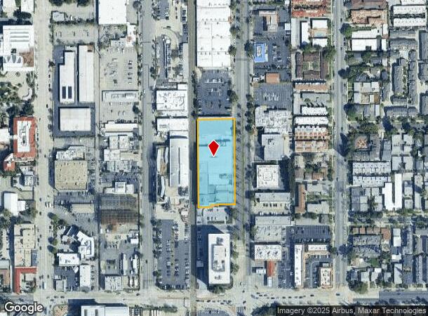  945 S Arroyo Pkwy, Pasadena, CA Parcel Map