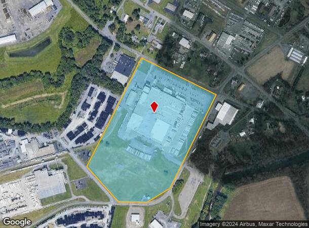  572 Industrial Park Rd, Muncy, PA Parcel Map