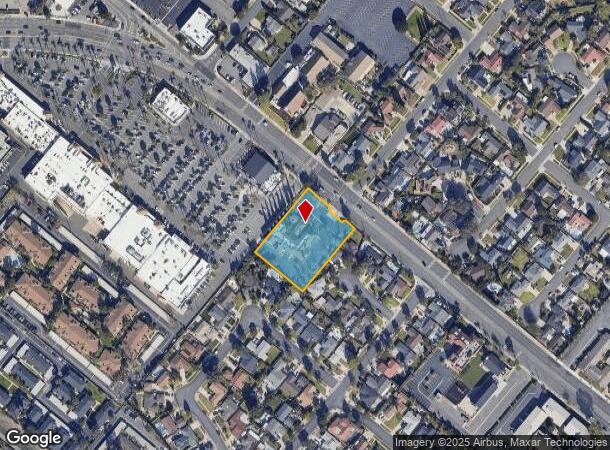  1252 Irvine Blvd, Tustin, CA Parcel Map