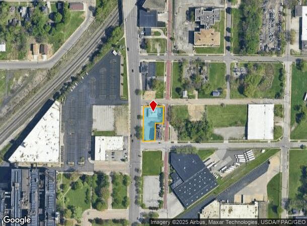  1211 S Main St, Akron, OH Parcel Map