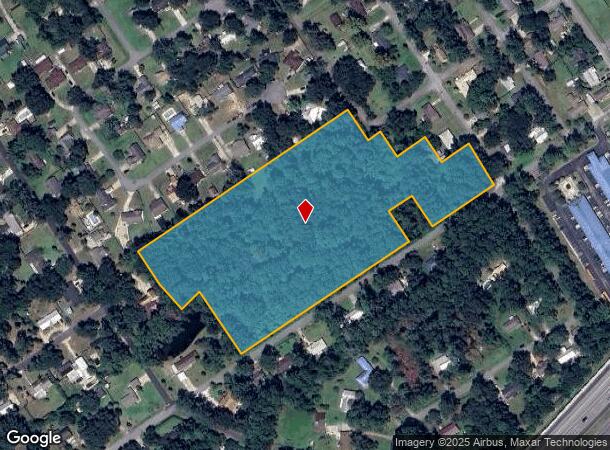 502 Butler Dr, Brunswick, GA Parcel Map