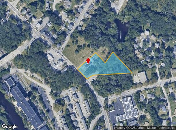1509 Mendon Rd, Cumberland, RI Parcel Map