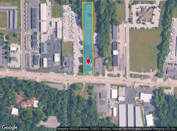1451 Joliet St, Dyer, IN Parcel Map