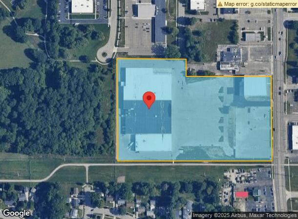  5400 S Cedar St, Lansing, MI Parcel Map