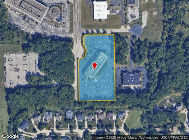  6393 Oak Tree Blvd, Independence, OH Parcel Map