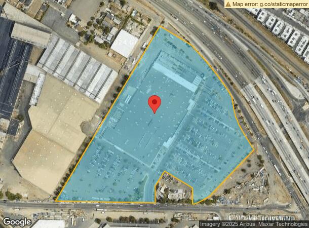  3801 E 8Th St, Oakland, CA Parcel Map