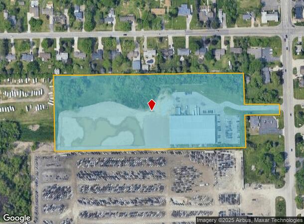  3040 S Dye Rd, Flint, MI Parcel Map