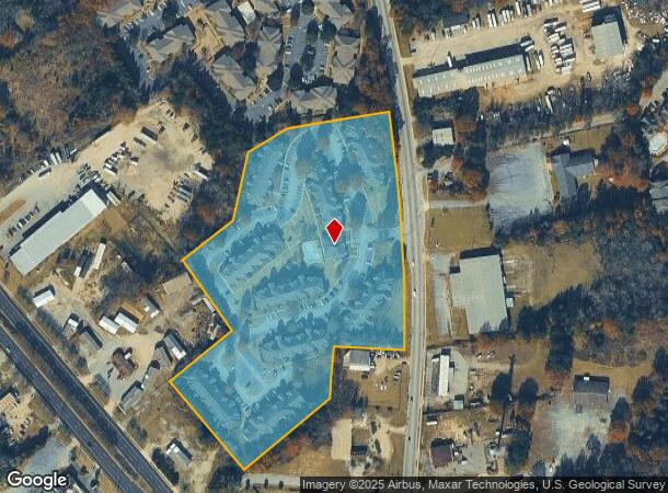  3390 N Lumpkin Rd, Columbus, GA Parcel Map