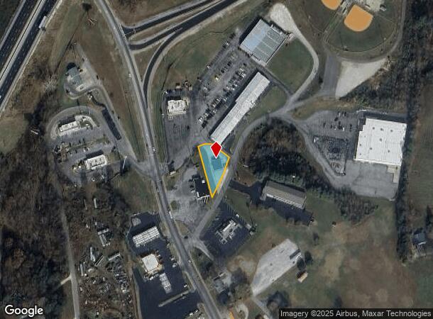  88 Interstate Plaza Rd, Munfordville, KY Parcel Map