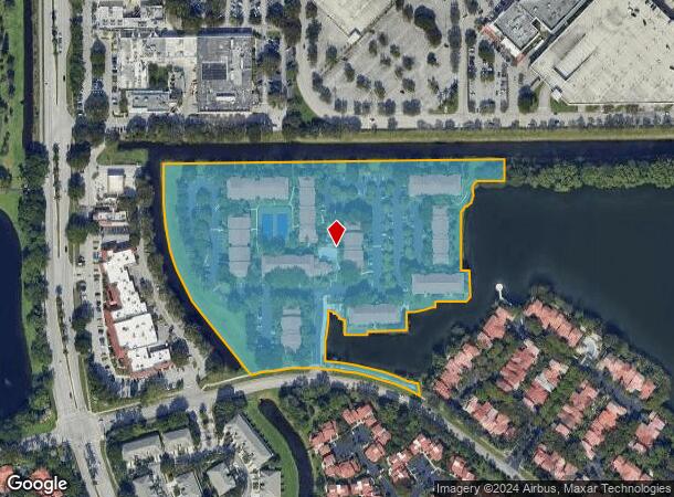  5800 Town Bay Dr, Boca Raton, FL Parcel Map