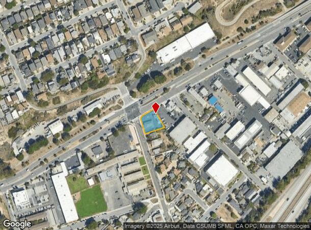  2100 Del Monte Ave, Monterey, CA Parcel Map