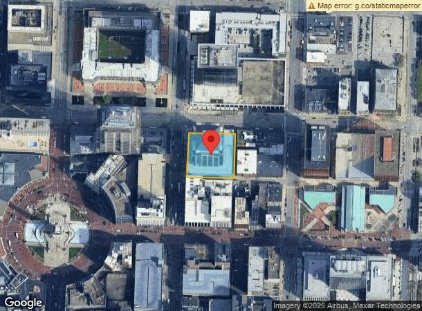  135 N Pennsylvania St, Indianapolis, IN Parcel Map