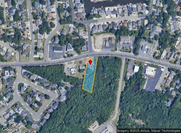  269 Mantoloking Rd, Brick, NJ Parcel Map
