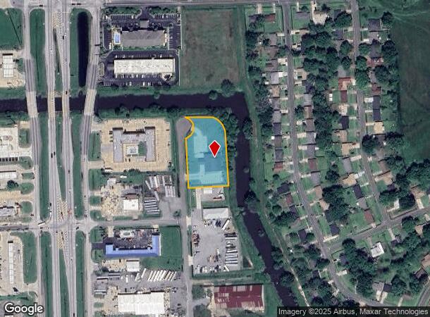  1501 Southern Ave, Monroe, LA Parcel Map