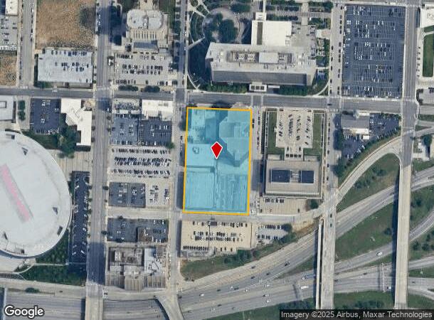  1315 Locust St, Kansas City, MO Parcel Map