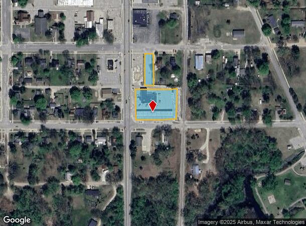 304 S Charles St, White Cloud, MI Parcel Map