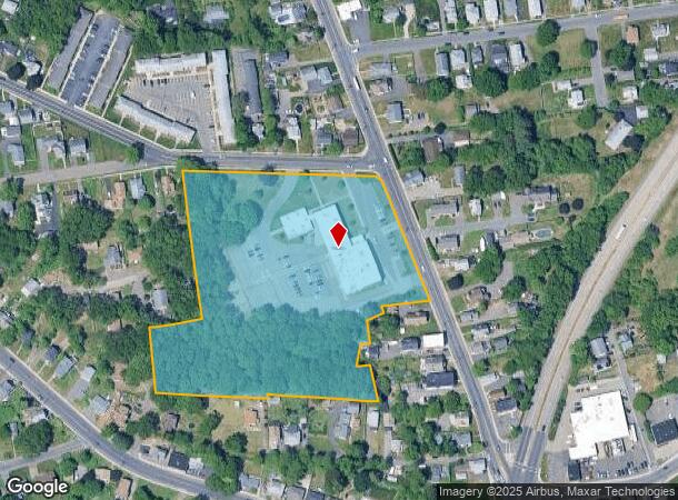 125 Montgomery St, Chicopee, MA Parcel Map