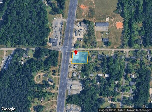 6004 Hawkinsville Rd, Macon, GA Parcel Map