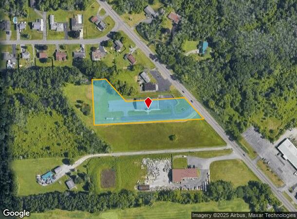 8553 Oswego Rd, Baldwinsville, NY Parcel Map