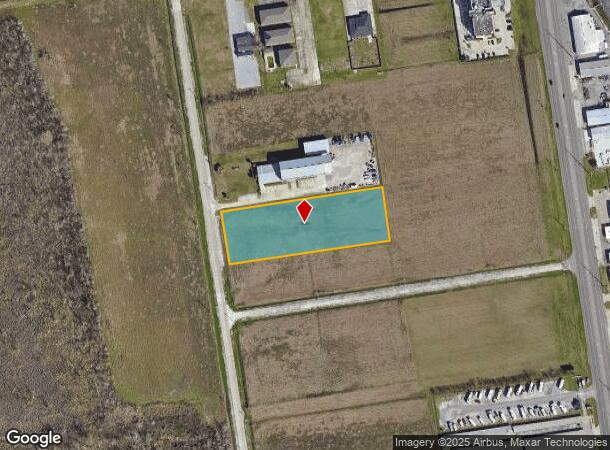 1755 Denley Rd, Houma, LA Parcel Map