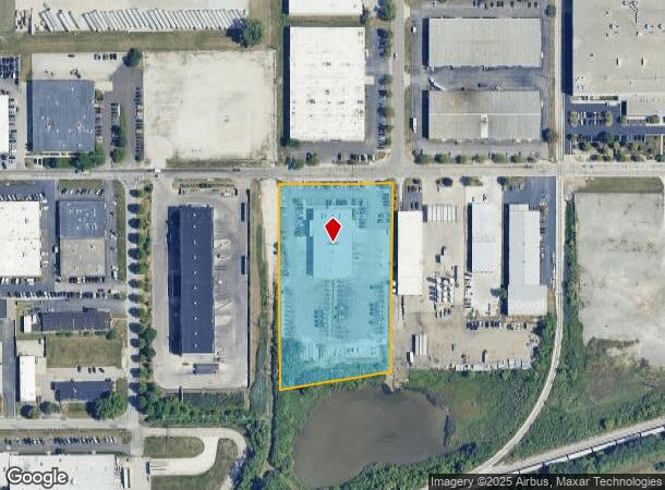 1660 Hubbard Ave, Batavia, IL Parcel Map