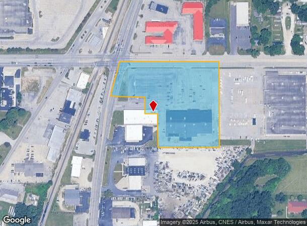  1215 E Mcgalliard Rd E, Muncie, IN Parcel Map