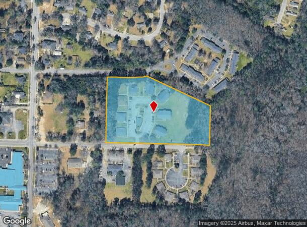 201 E Hospital St, Manning, SC Parcel Map