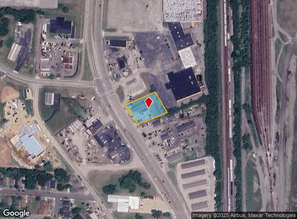  1821 S University Blvd, Middletown, OH Parcel Map