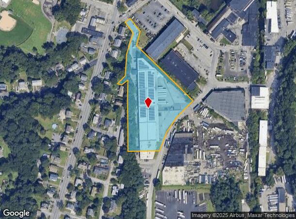 40 Industrial Cir, Lincoln, RI Parcel Map