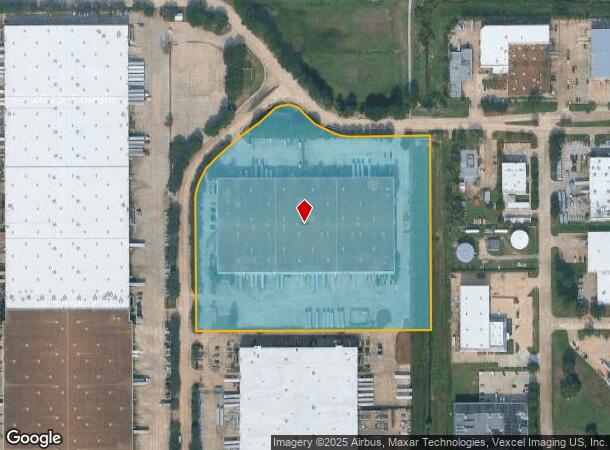 7420 Security Way, Jersey Village, TX Parcel Map