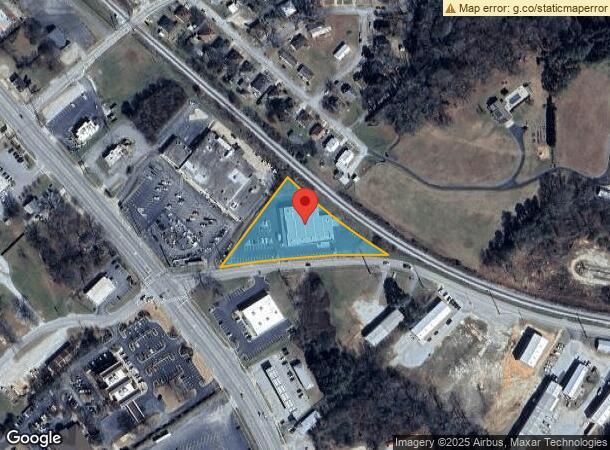  1014 Old Middleton Rd, Elberton, GA Parcel Map