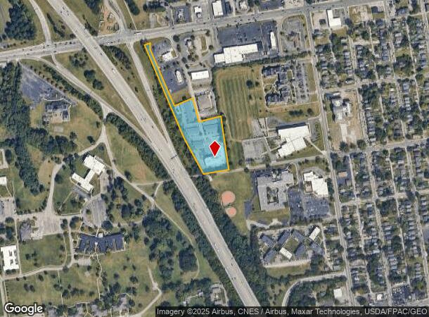 1581 W Broad St, Columbus, OH Parcel Map