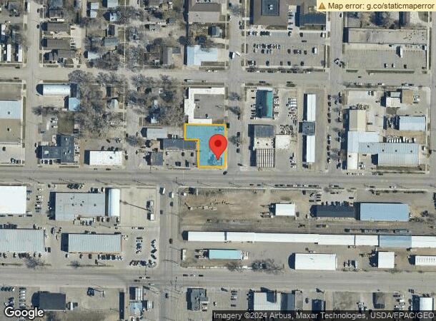  1922 E Broadway Ave, Bismarck, ND Parcel Map