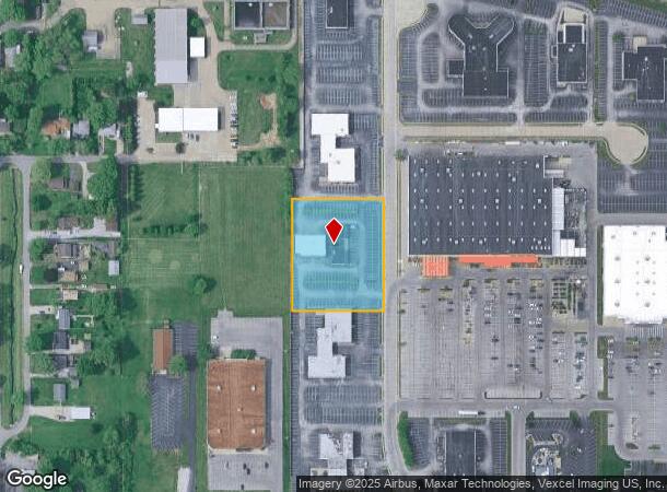 129 Auto Ct, O Fallon, IL Parcel Map
