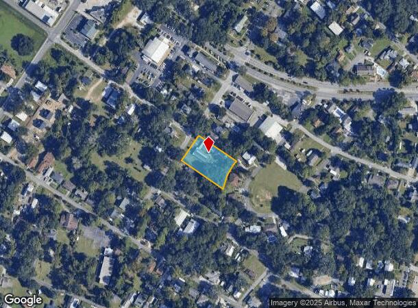  2718 Mechanics Ave, Savannah, GA Parcel Map
