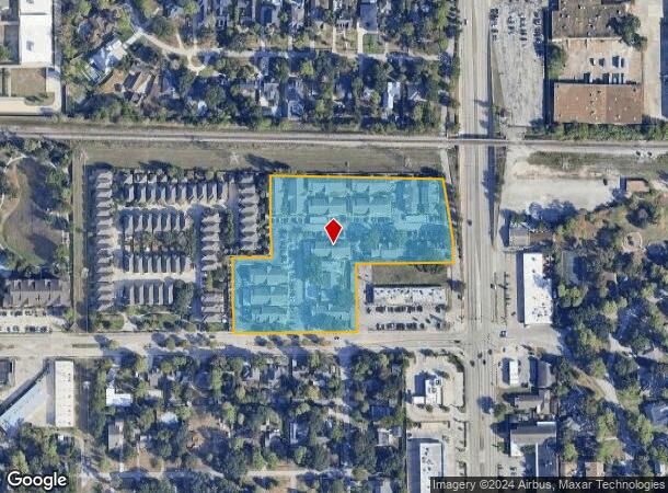  3405 N Shepherd Dr, Houston, TX Parcel Map