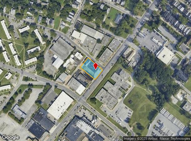 2834 Loch Raven Rd, Baltimore, MD Parcel Map