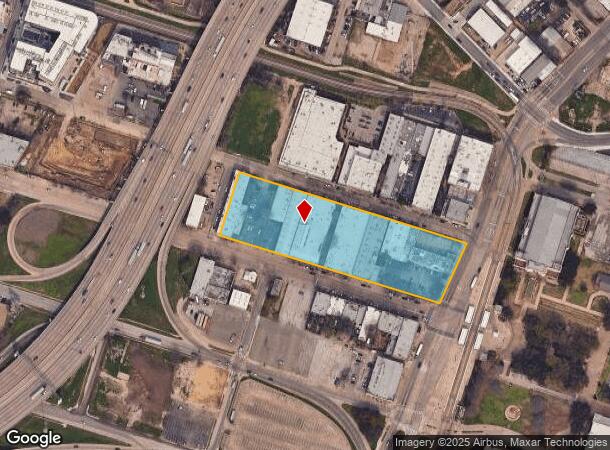  820 Exposition Ave, Dallas, TX Parcel Map