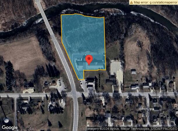  515 1/2 W Water St, Fayette, IA Parcel Map