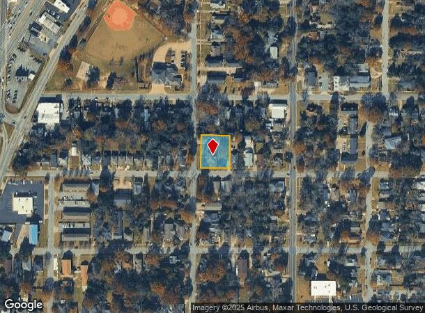  1103 32Nd St, Columbus, GA Parcel Map