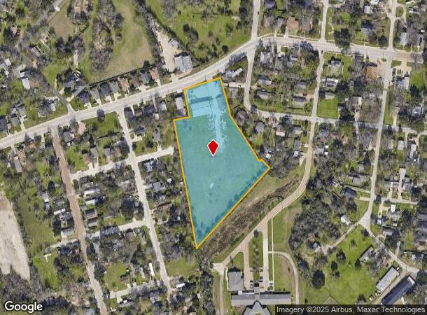 909 W 28Th St, Bryan, TX Parcel Map