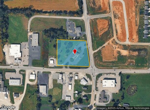 1610 Highway 64 Ne, New Salisbury, IN Parcel Map