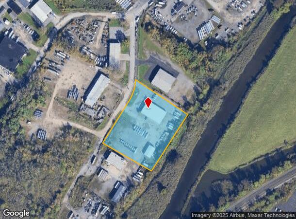 213 E Terminal Rd, Liverpool, NY Parcel Map