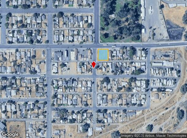  698 E Polk St, Coalinga, CA Parcel Map