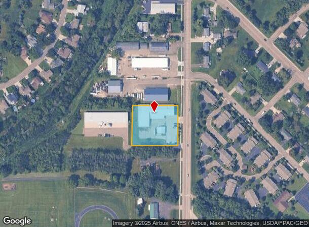 1318 Willow St, Faribault, MN Parcel Map